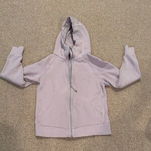 Lululemon Athletica Lavender Zip-Up Hoodie